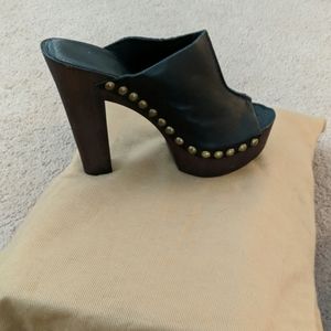 Charles David wooden heels